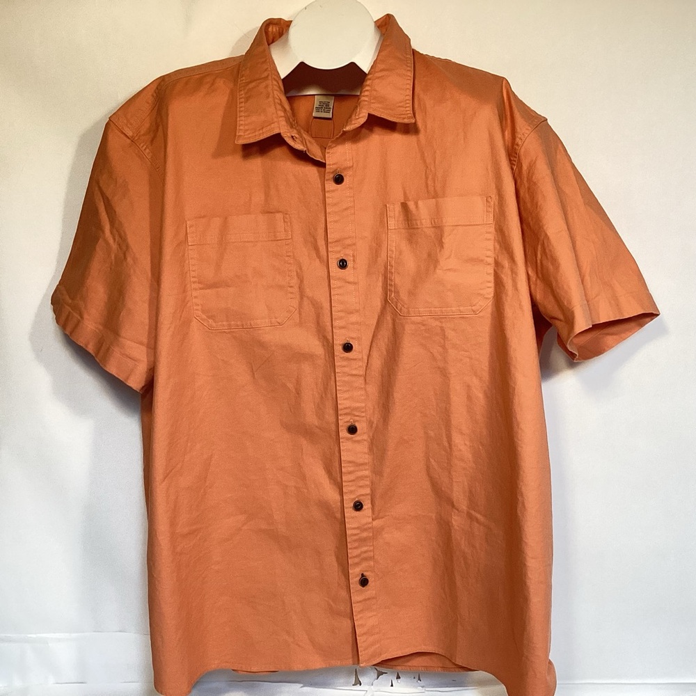 L.L. Bean NWT Men’s Flex Twill Traditional Fit short sleeve shirt mens size 3X